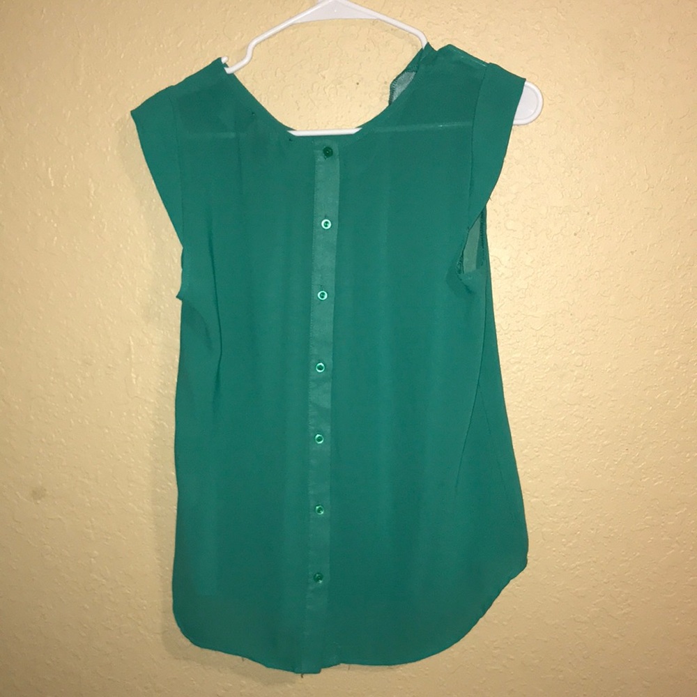 Green shirt